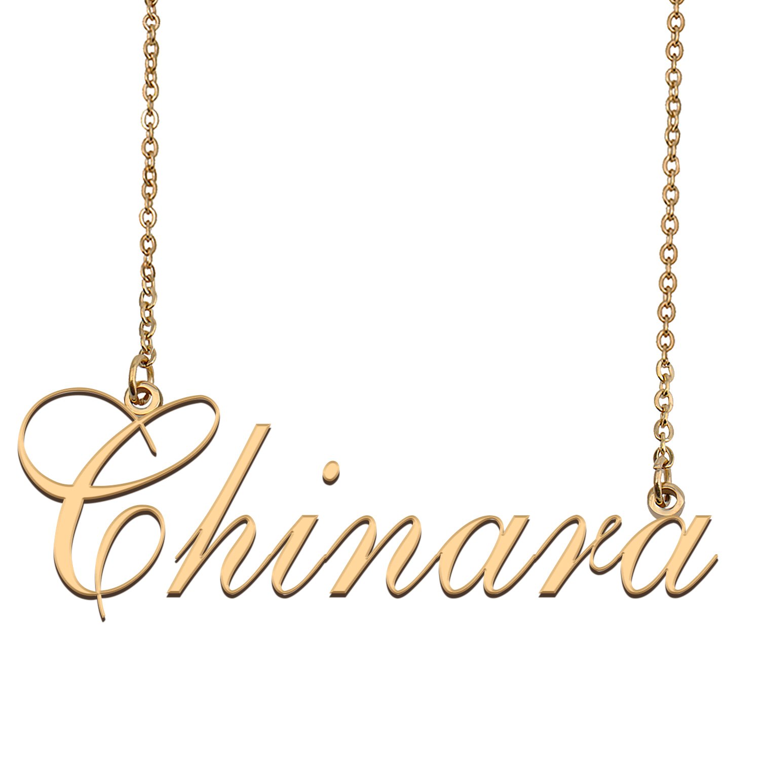 Custom Made Dainty My Name Necklace Best Friendship Jewelry Gifts for Her Chinara