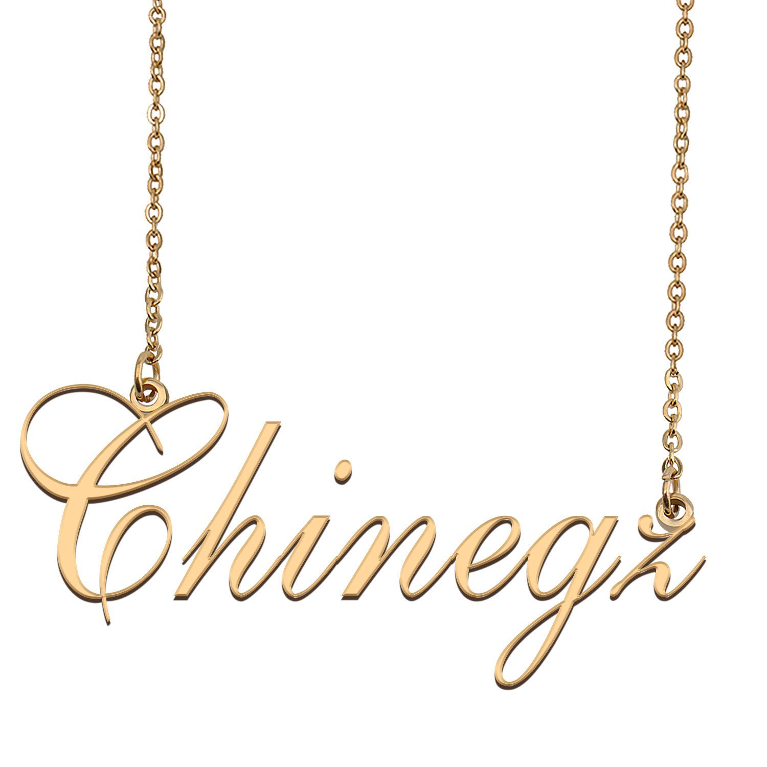 Custom Made Dainty My Name Necklace Best Friendship Jewelry Gifts for Her Chinegz