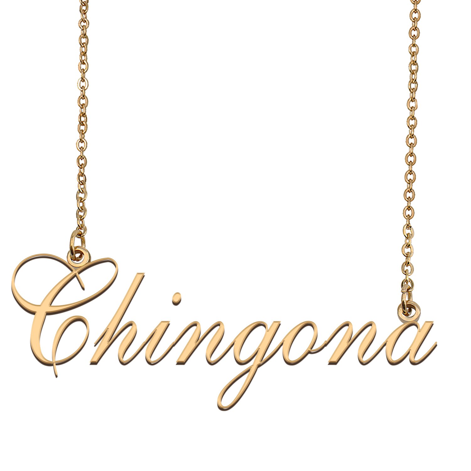 Custom Made Dainty My Name Necklace Best Friendship Jewelry Gifts for Her Chingona