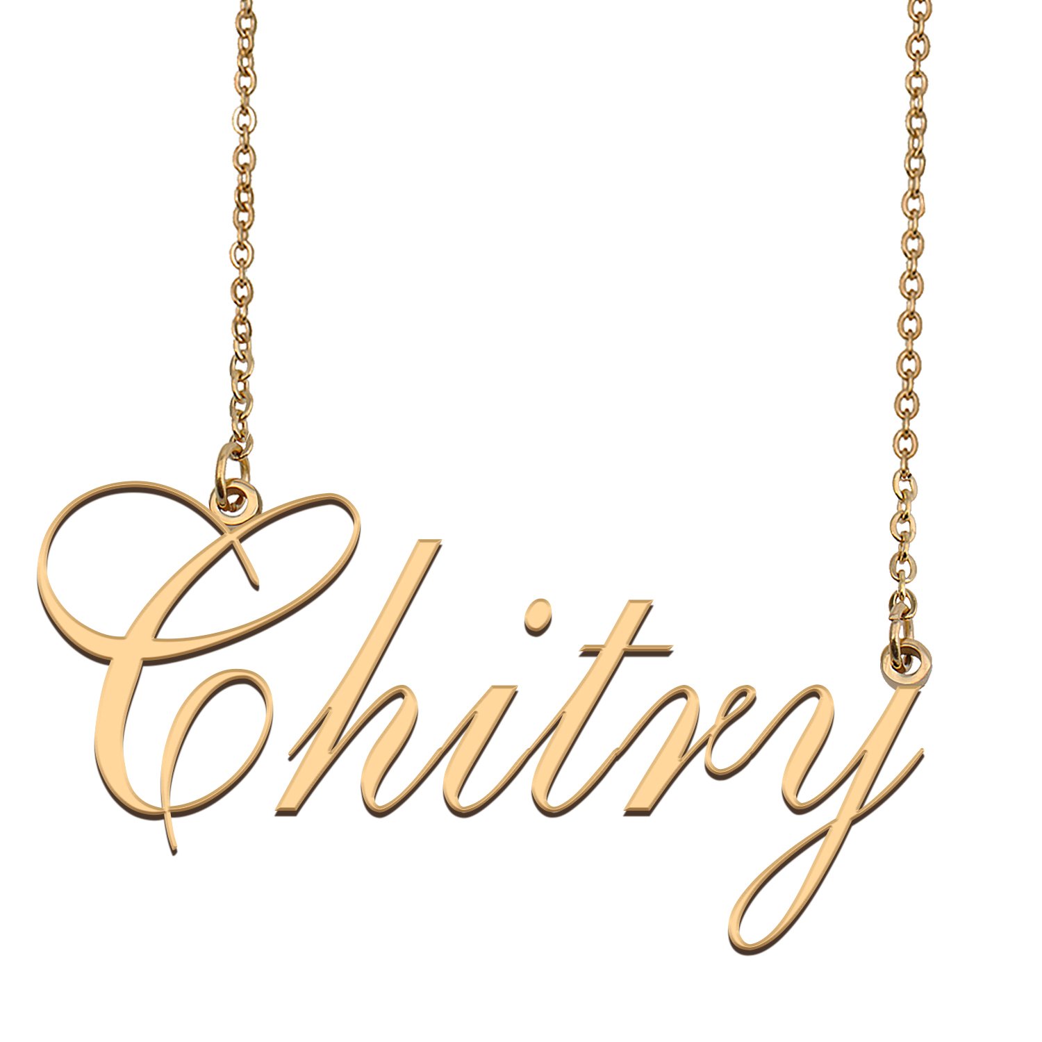 Custom Made Dainty My Name Necklace Best Friendship Jewelry Gifts for Her Chitry