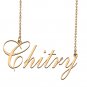 Custom Made Dainty My Name Necklace Best Friendship Jewelry Gifts for Her Chitry