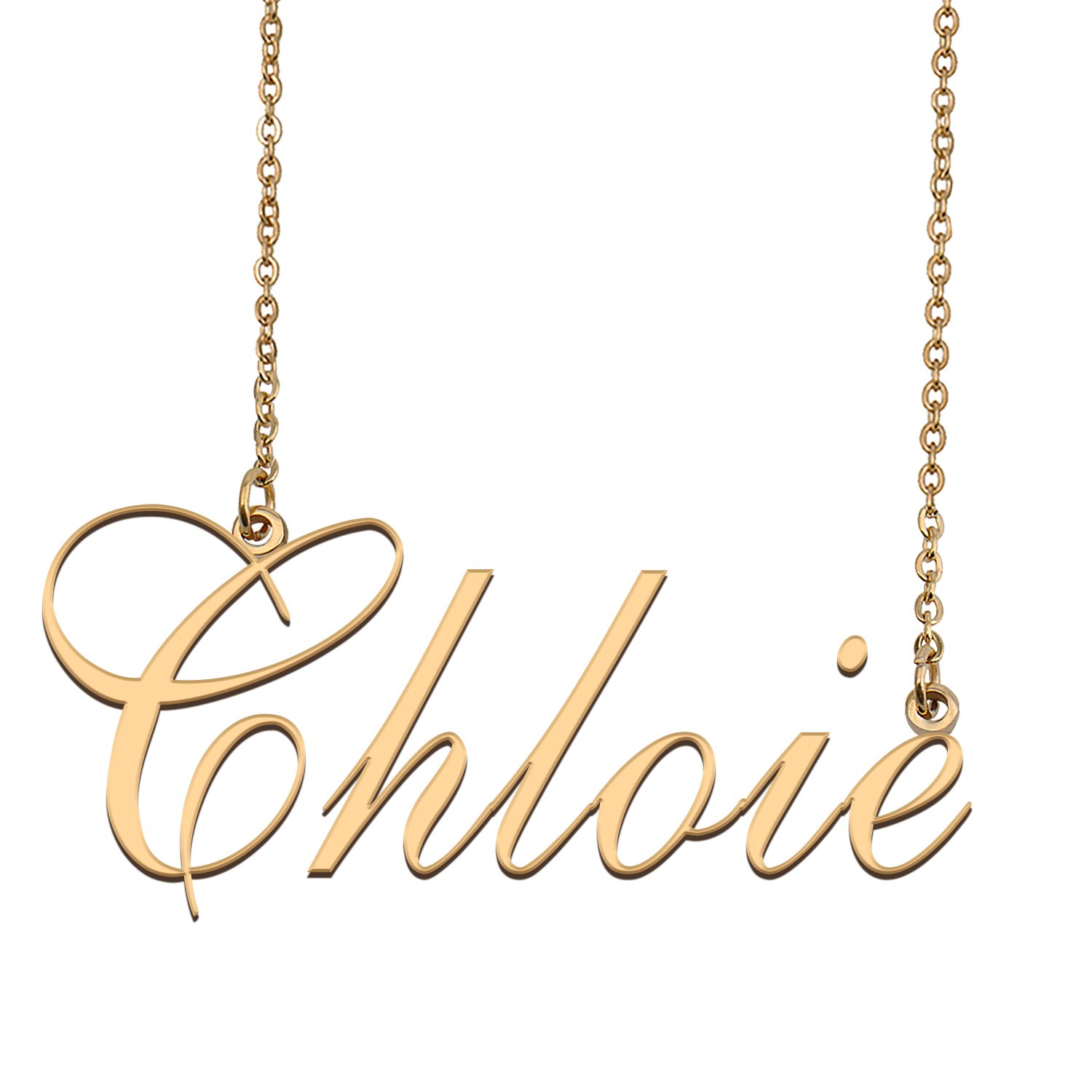 Custom Made Dainty My Name Necklace Best Friendship Jewelry Gifts for Her Chloie