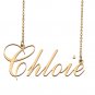 Custom Made Dainty My Name Necklace Best Friendship Jewelry Gifts for Her Chloie