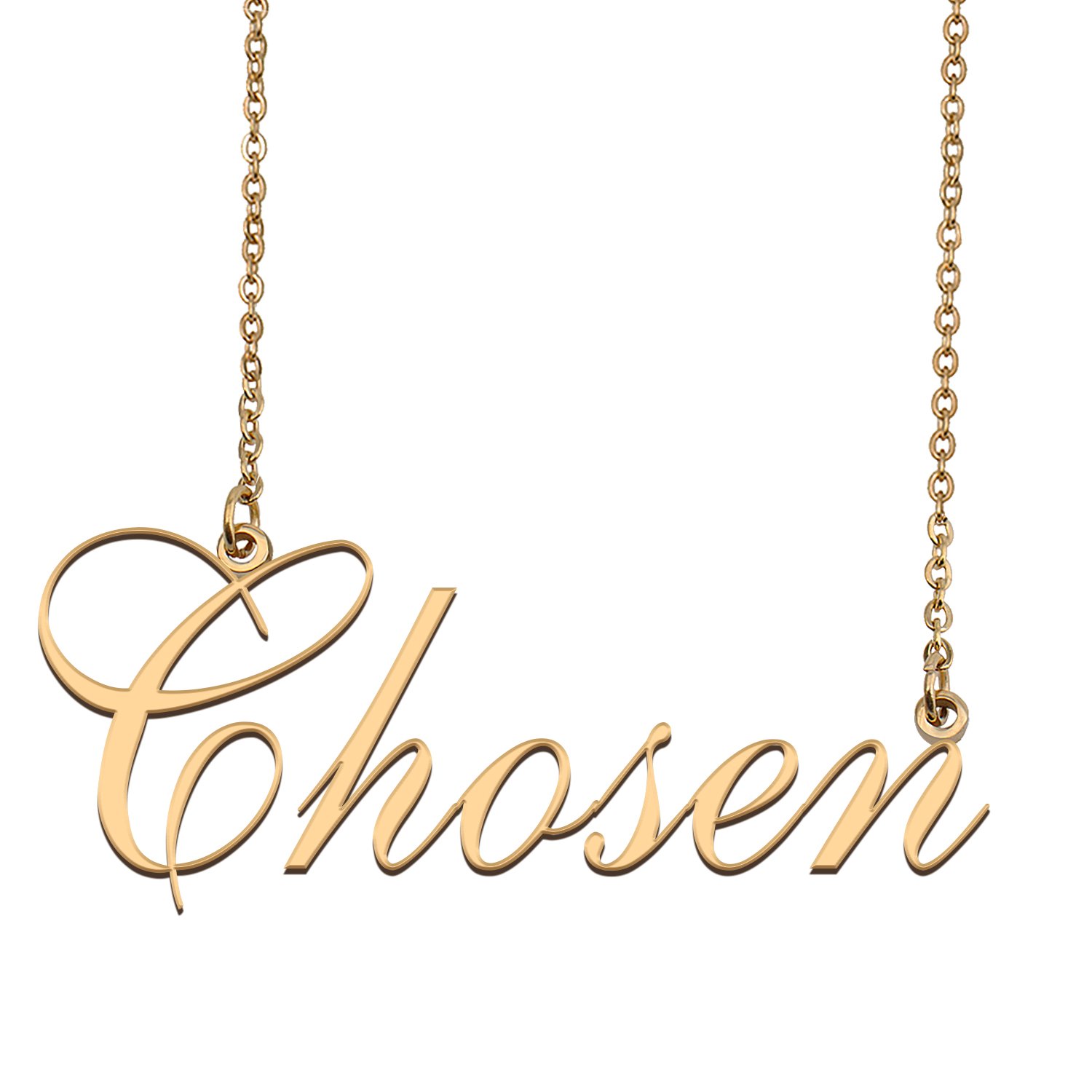 Custom Made Dainty My Name Necklace Best Friendship Jewelry Gifts for Her Chosen