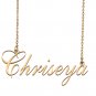 Custom Made Dainty My Name Necklace Best Friendship Jewelry Gifts for Her Chriseya