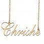 Custom Made Dainty My Name Necklace Best Friendship Jewelry Gifts for Her Chrishe