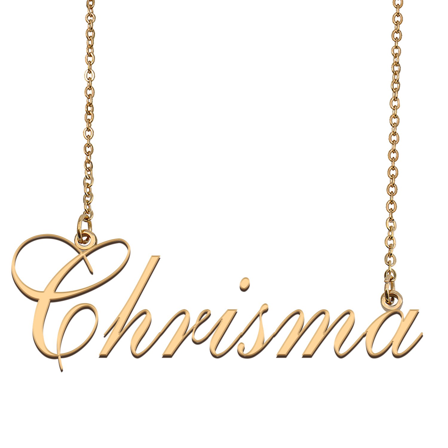 Custom Made Dainty My Name Necklace Best Friendship Jewelry Gifts for Her Chrisma