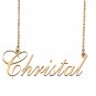 Custom Made Dainty My Name Necklace Best Friendship Jewelry Gifts for Her Christal