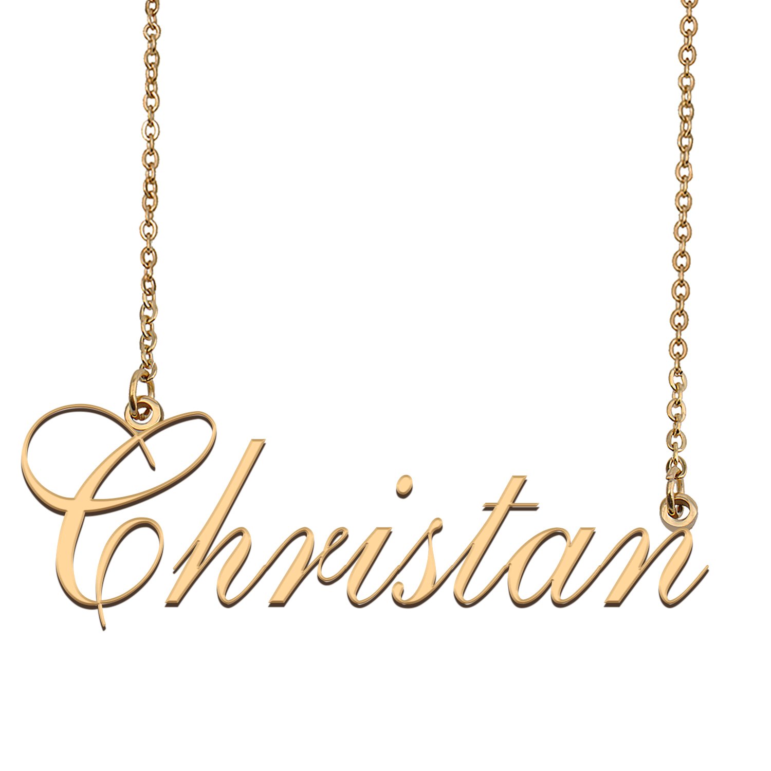 Custom Made Dainty My Name Necklace Best Friendship Jewelry Gifts for Her Christan