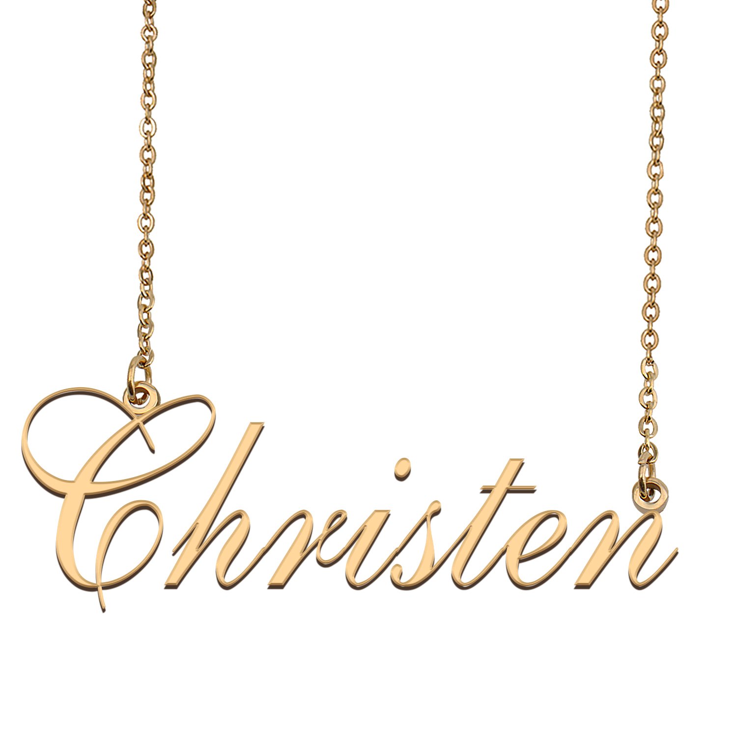Custom Made Dainty My Name Necklace Best Friendship Jewelry Gifts for Her Christen