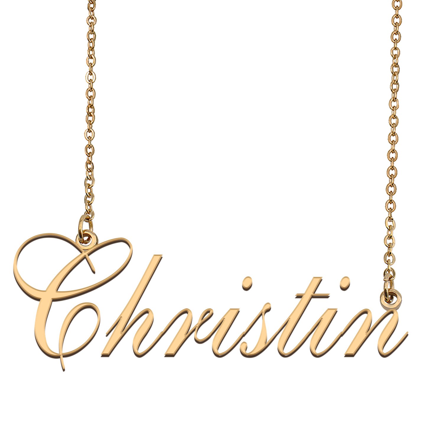 Custom Made Dainty My Name Necklace Best Friendship Jewelry Gifts for Her Christin