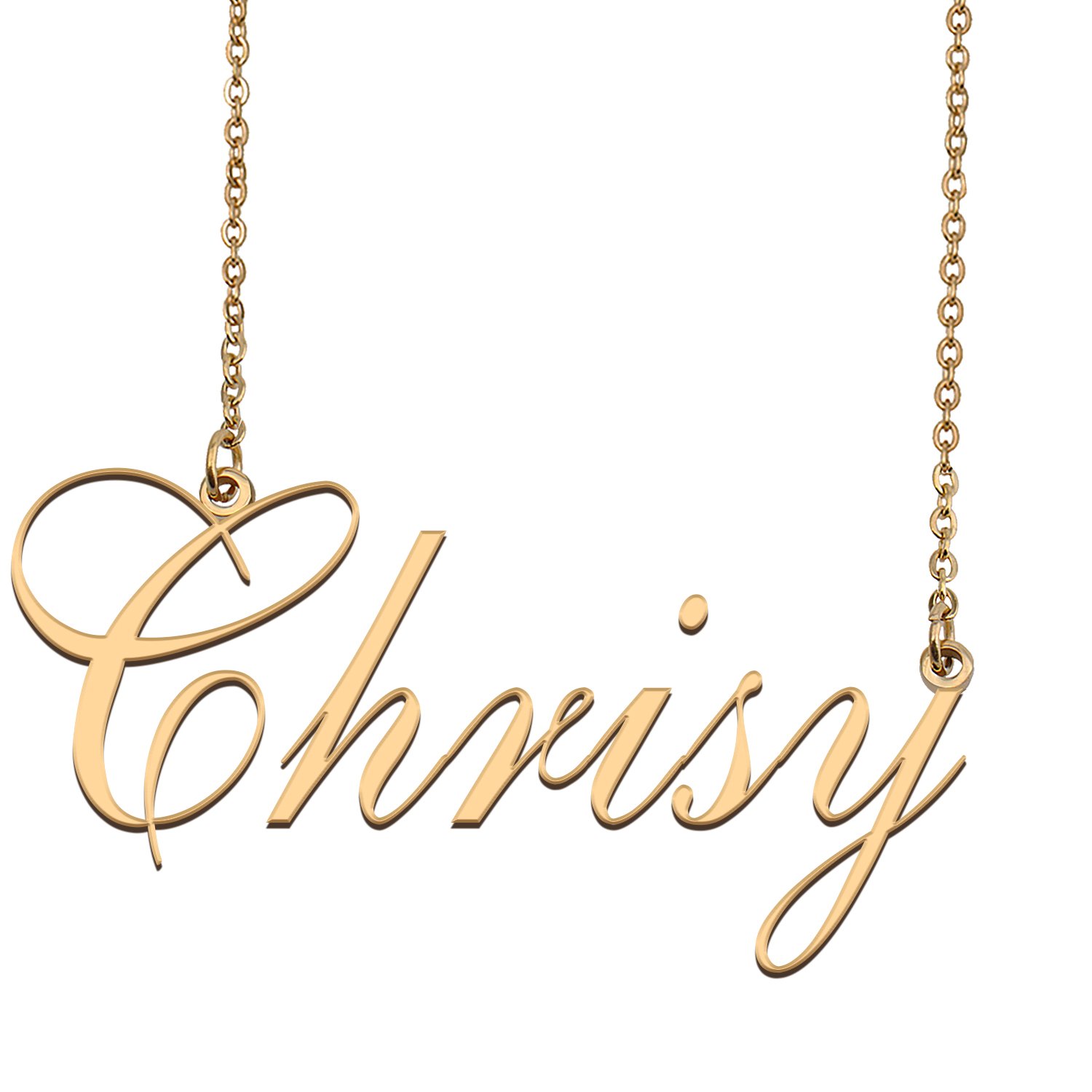 Custom Made Dainty My Name Necklace Best Friendship Jewelry Gifts for Her Chrisy