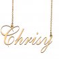 Custom Made Dainty My Name Necklace Best Friendship Jewelry Gifts for Her Chrisy