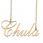 Custom Made Dainty My Name Necklace Best Friendship Jewelry Gifts for Her Chula