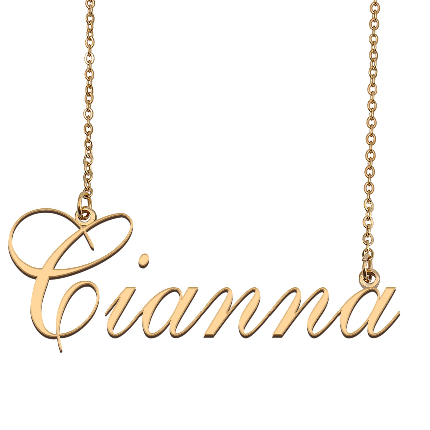 Custom Made Dainty My Name Necklace Best Friendship Jewelry Gifts for Her Cianna