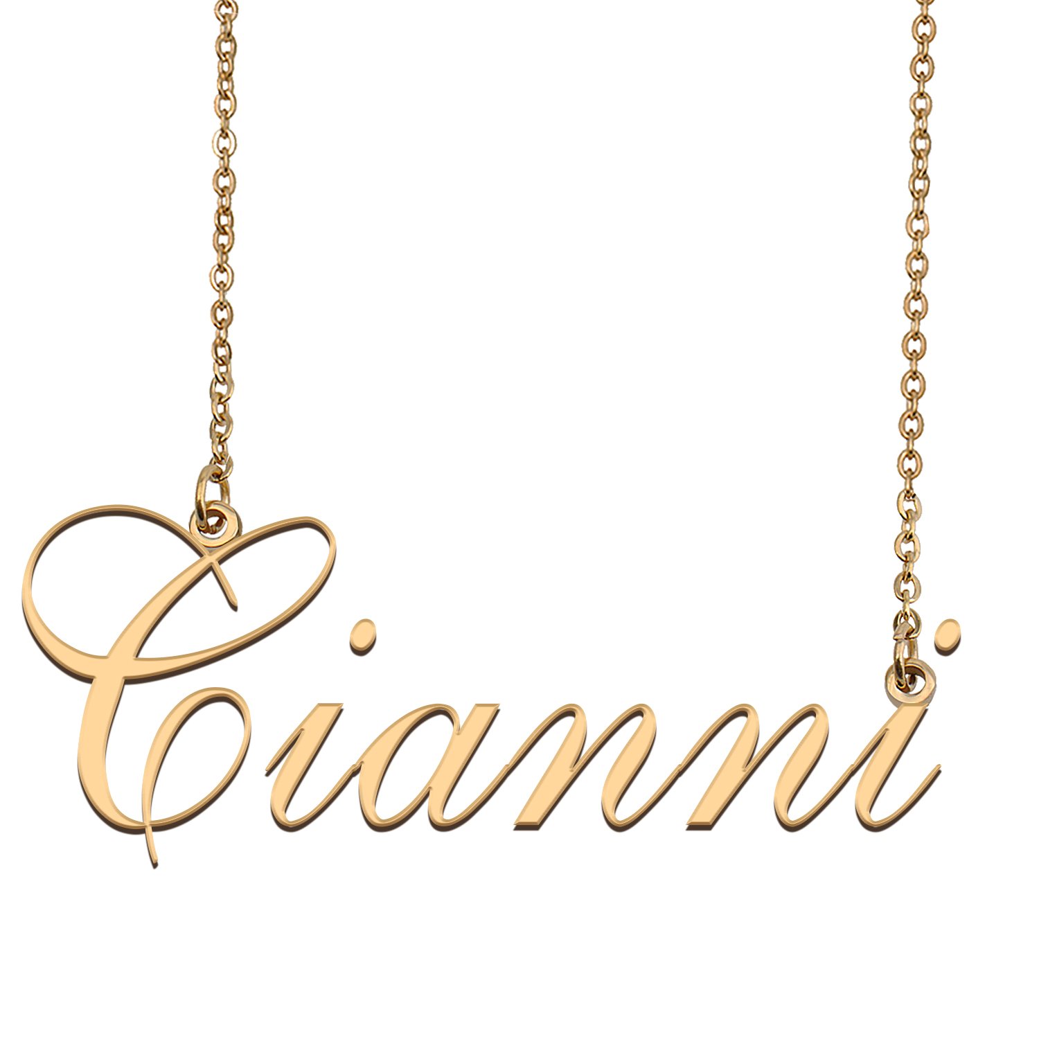 Custom Made Dainty My Name Necklace Best Friendship Jewelry Gifts for Her Cianni