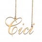 Custom Made Dainty My Name Necklace Best Friendship Jewelry Gifts for Her Cici