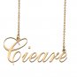 Custom Made Dainty My Name Necklace Best Friendship Jewelry Gifts for Her Cieare