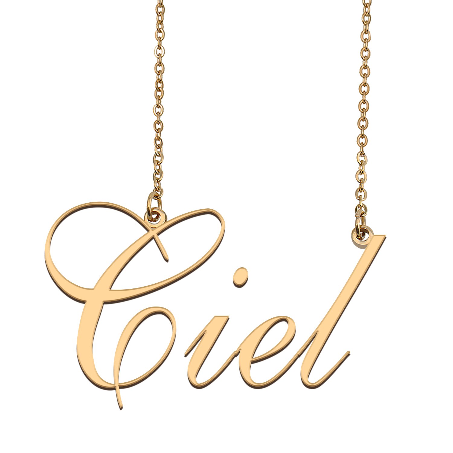 Custom Made Dainty My Name Necklace Best Friendship Jewelry Gifts for Her Ciel