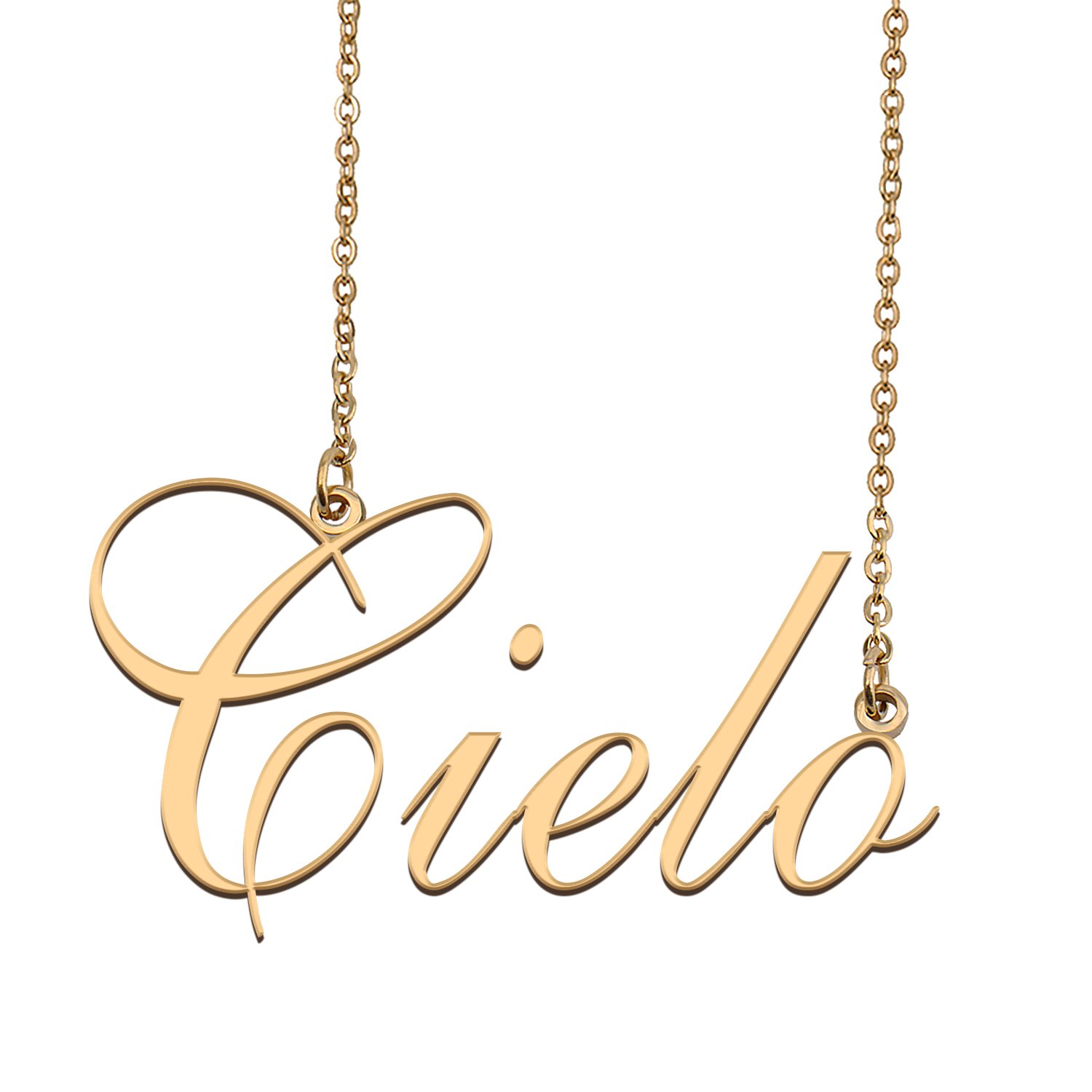 Custom Made Dainty My Name Necklace Best Friendship Jewelry Gifts for Her Cielo