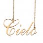 Custom Made Dainty My Name Necklace Best Friendship Jewelry Gifts for Her Cielo