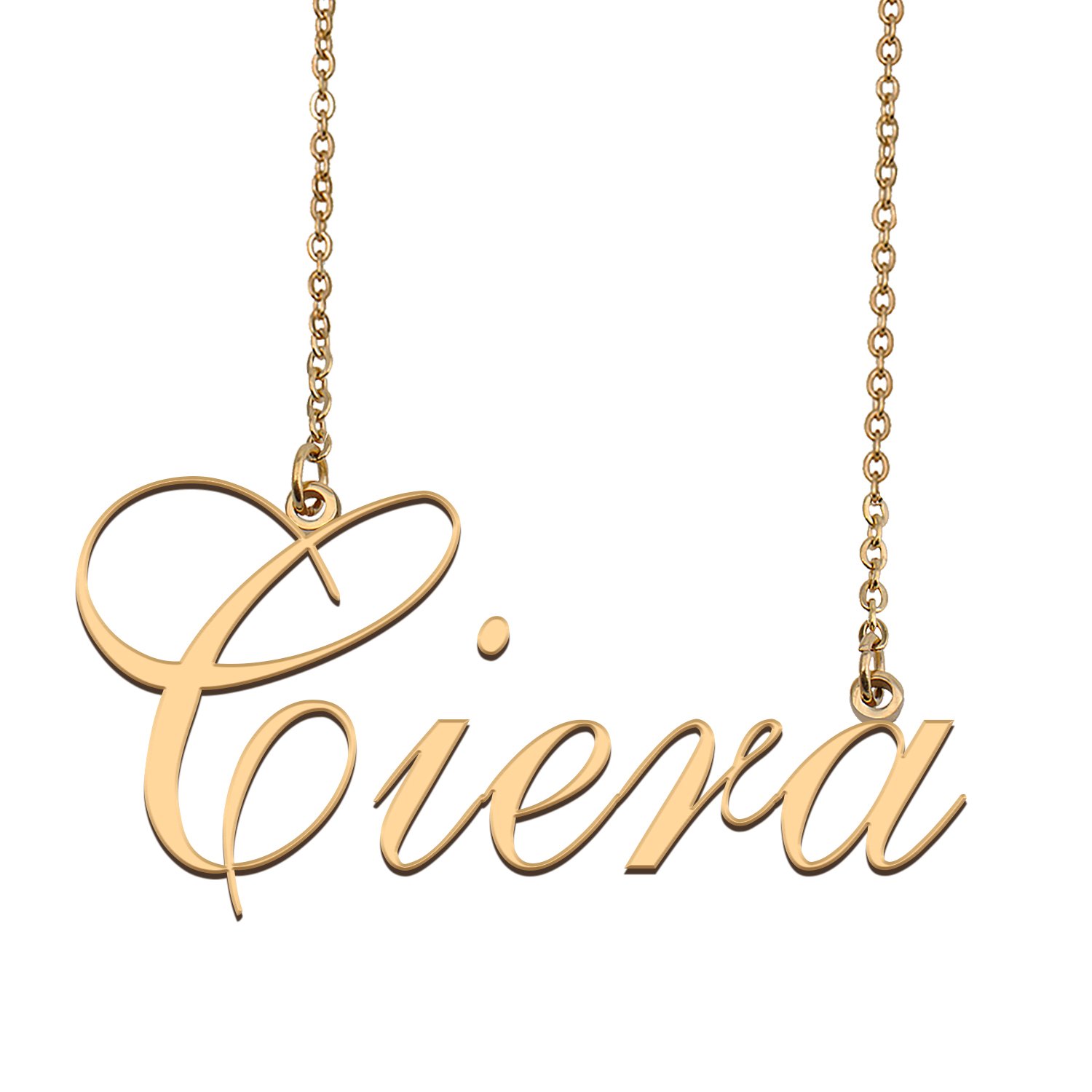 Custom Made Dainty My Name Necklace Best Friendship Jewelry Gifts for Her Ciera