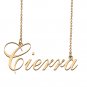 Custom Made Dainty My Name Necklace Best Friendship Jewelry Gifts for Her Cierra