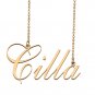 Custom Made Dainty My Name Necklace Best Friendship Jewelry Gifts for Her Cilla