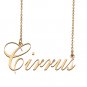 Custom Made Dainty My Name Necklace Best Friendship Jewelry Gifts for Her Cirrus