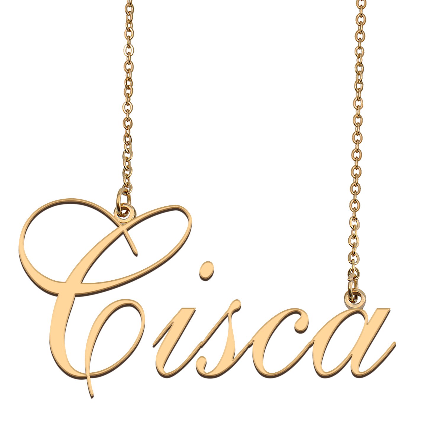 Custom Made Dainty My Name Necklace Best Friendship Jewelry Gifts for Her Cisca