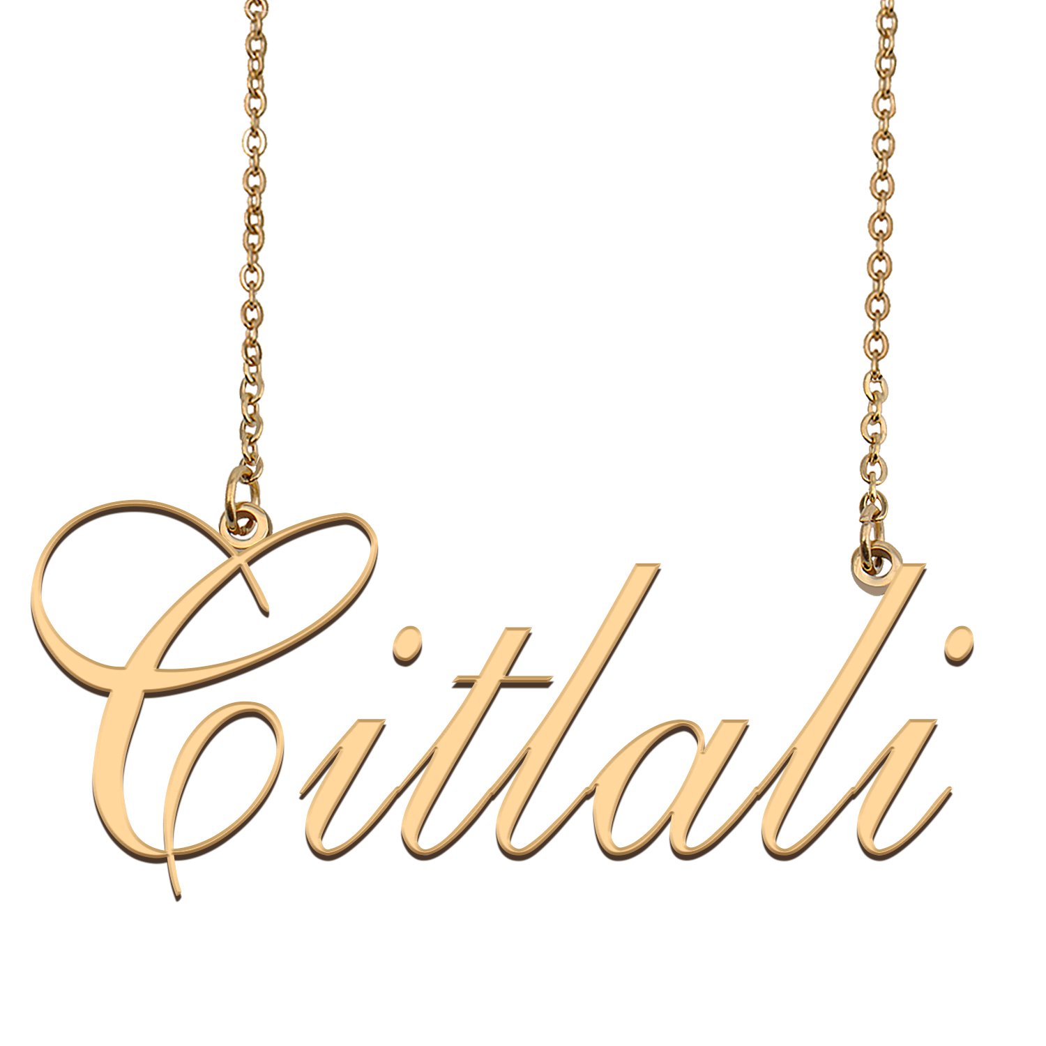 Custom Made Dainty My Name Necklace Best Friendship Jewelry Gifts for Her Citlali