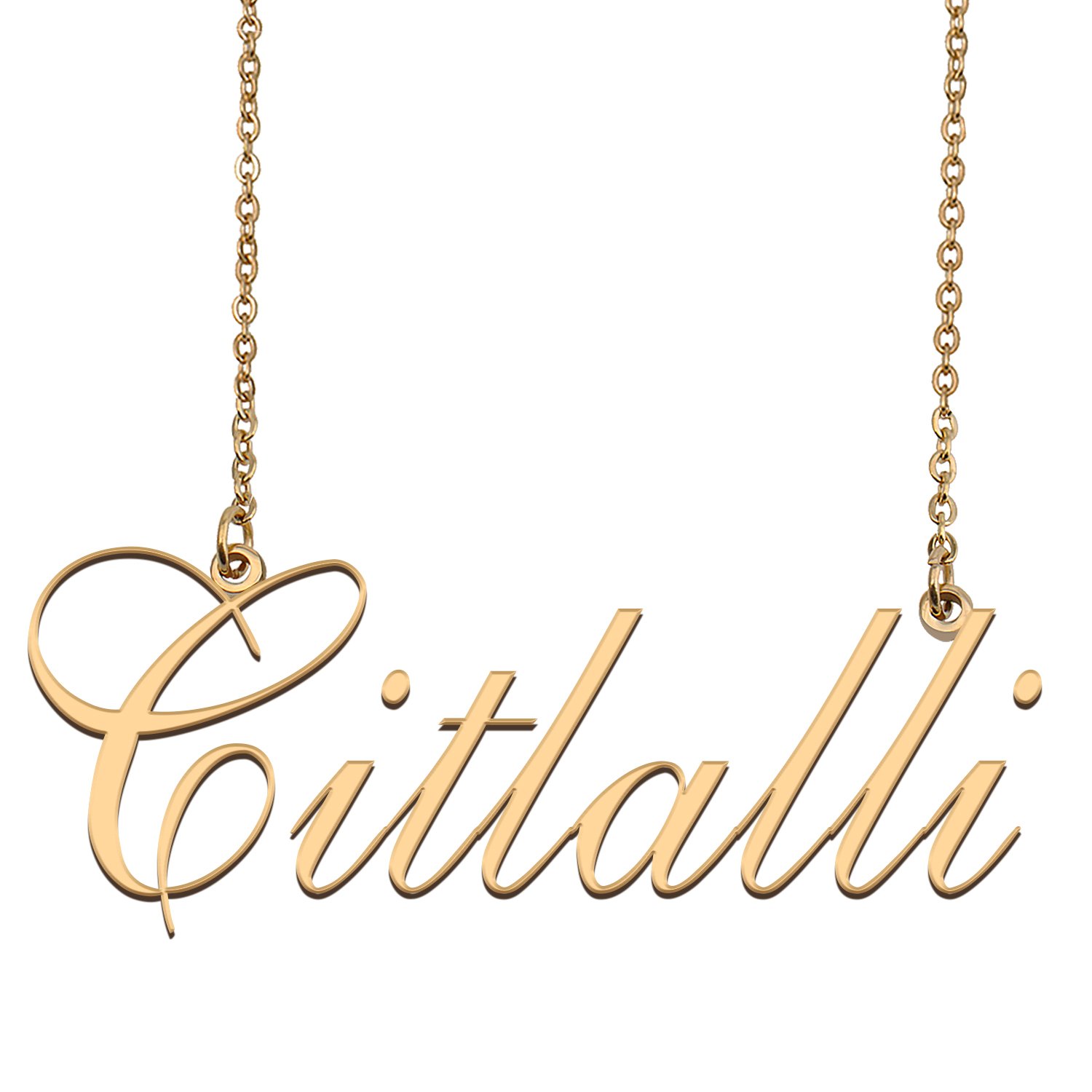 Custom Made Dainty My Name Necklace Best Friendship Jewelry Gifts for Her Citlalli