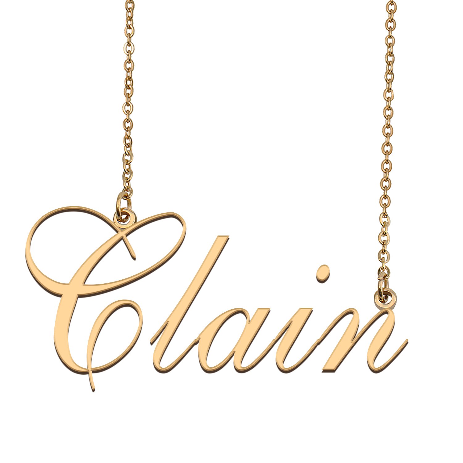 Custom Made Dainty My Name Necklace Best Friendship Jewelry Gifts for Her Clain