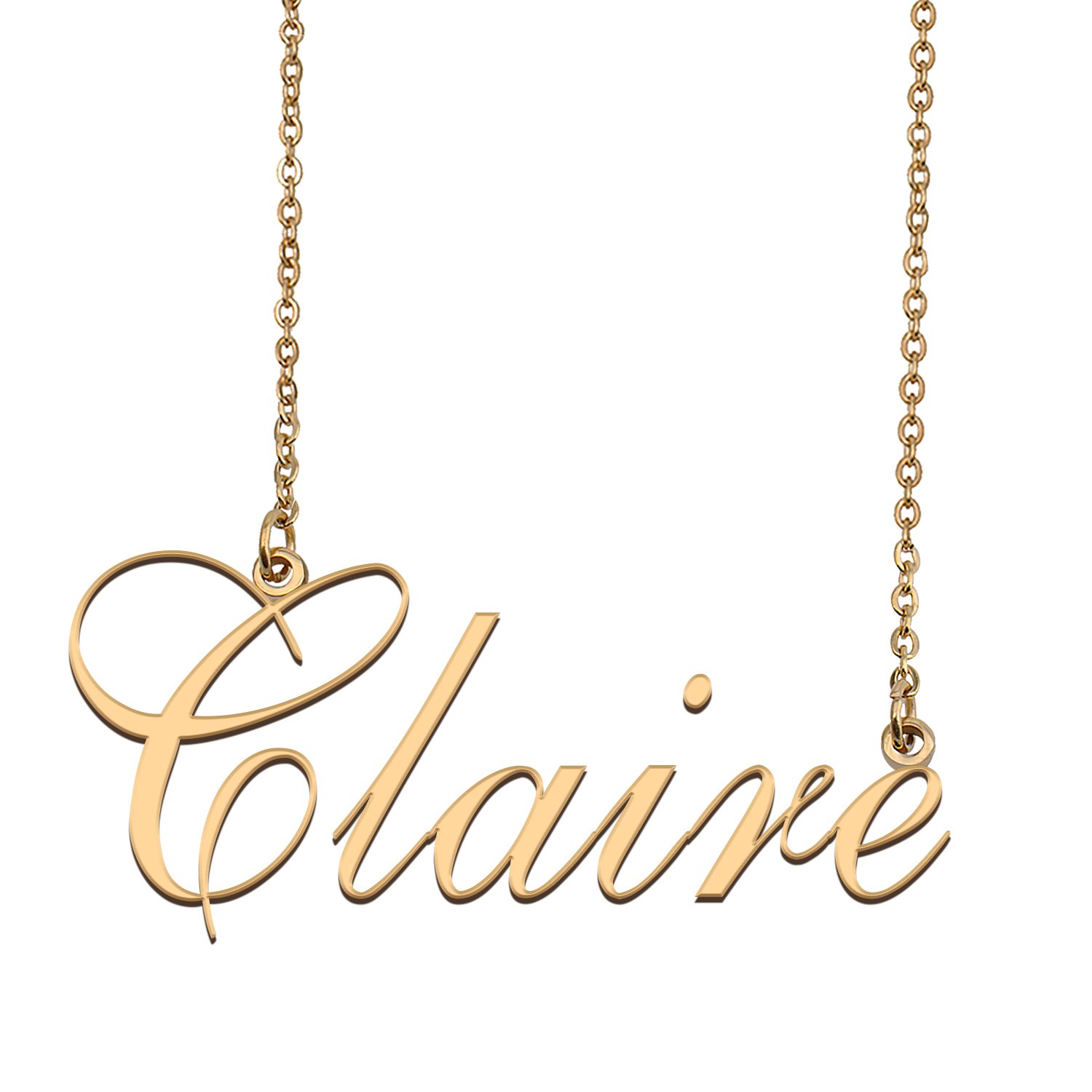 Custom Made Dainty My Name Necklace Best Friendship Jewelry Gifts for Her Claire