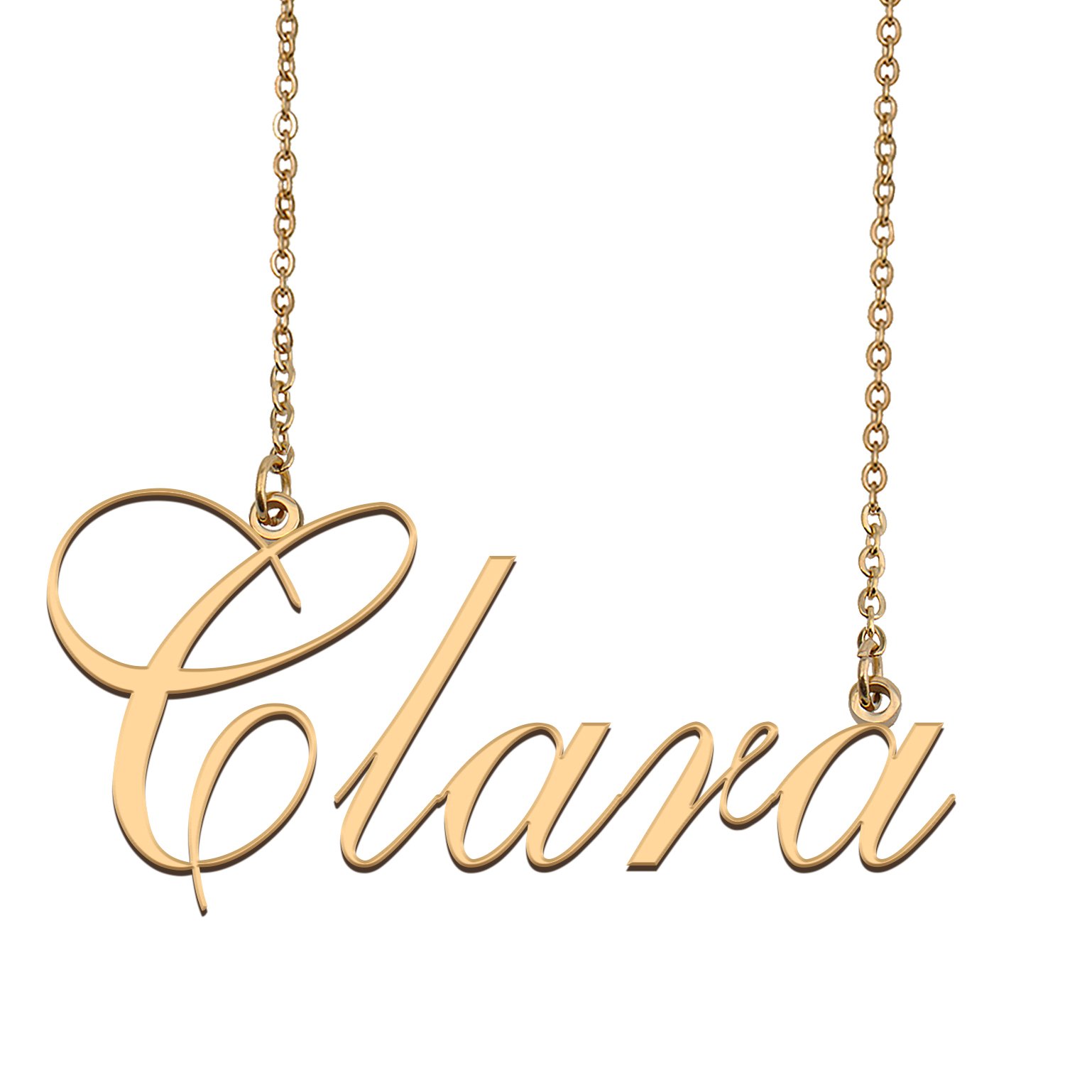 Custom Made Dainty My Name Necklace Best Friendship Jewelry Gifts for Her Clara