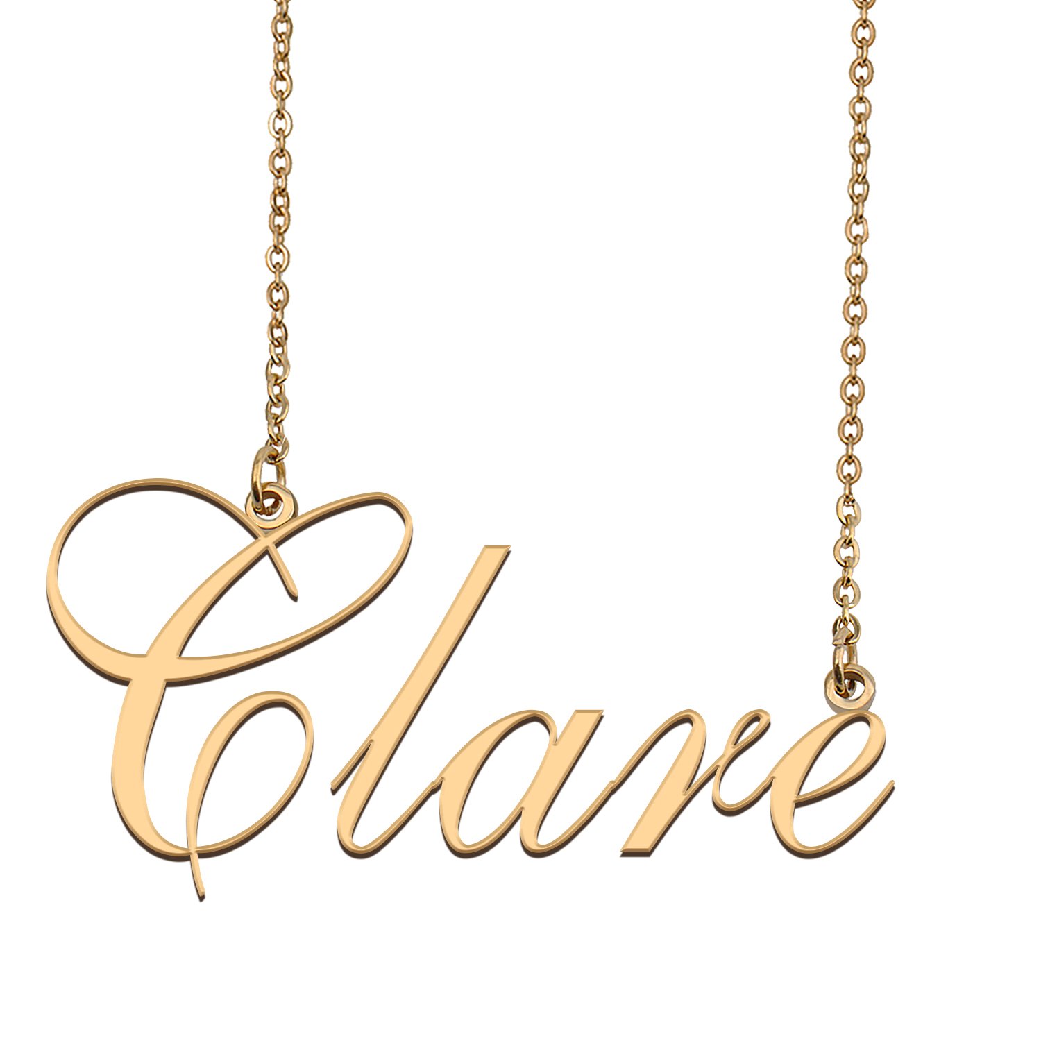 Custom Made Dainty My Name Necklace Best Friendship Jewelry Gifts for Her Clare