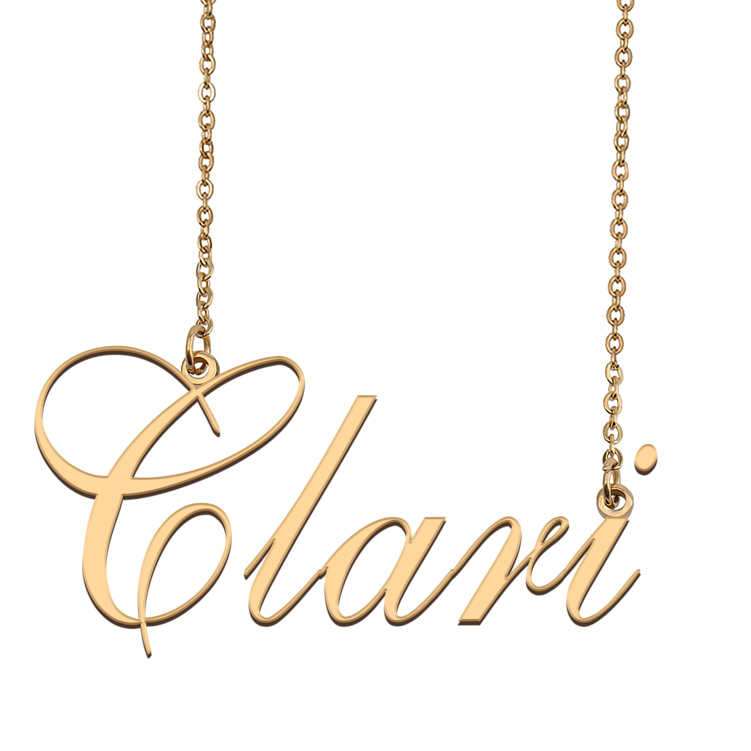 Custom Made Dainty My Name Necklace Best Friendship Jewelry Gifts for Her Clari