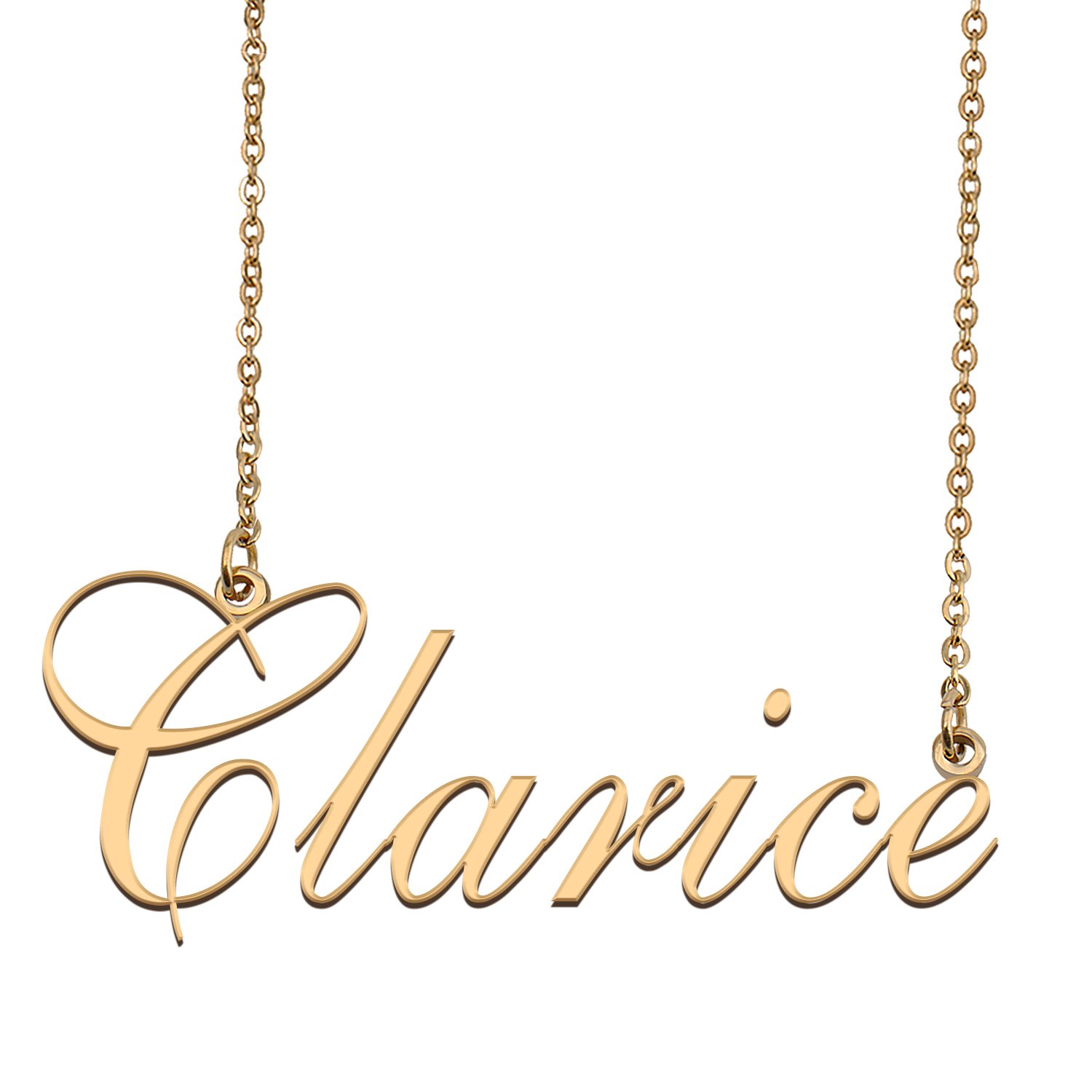 Custom Made Dainty My Name Necklace Best Friendship Jewelry Gifts for Her Clarice