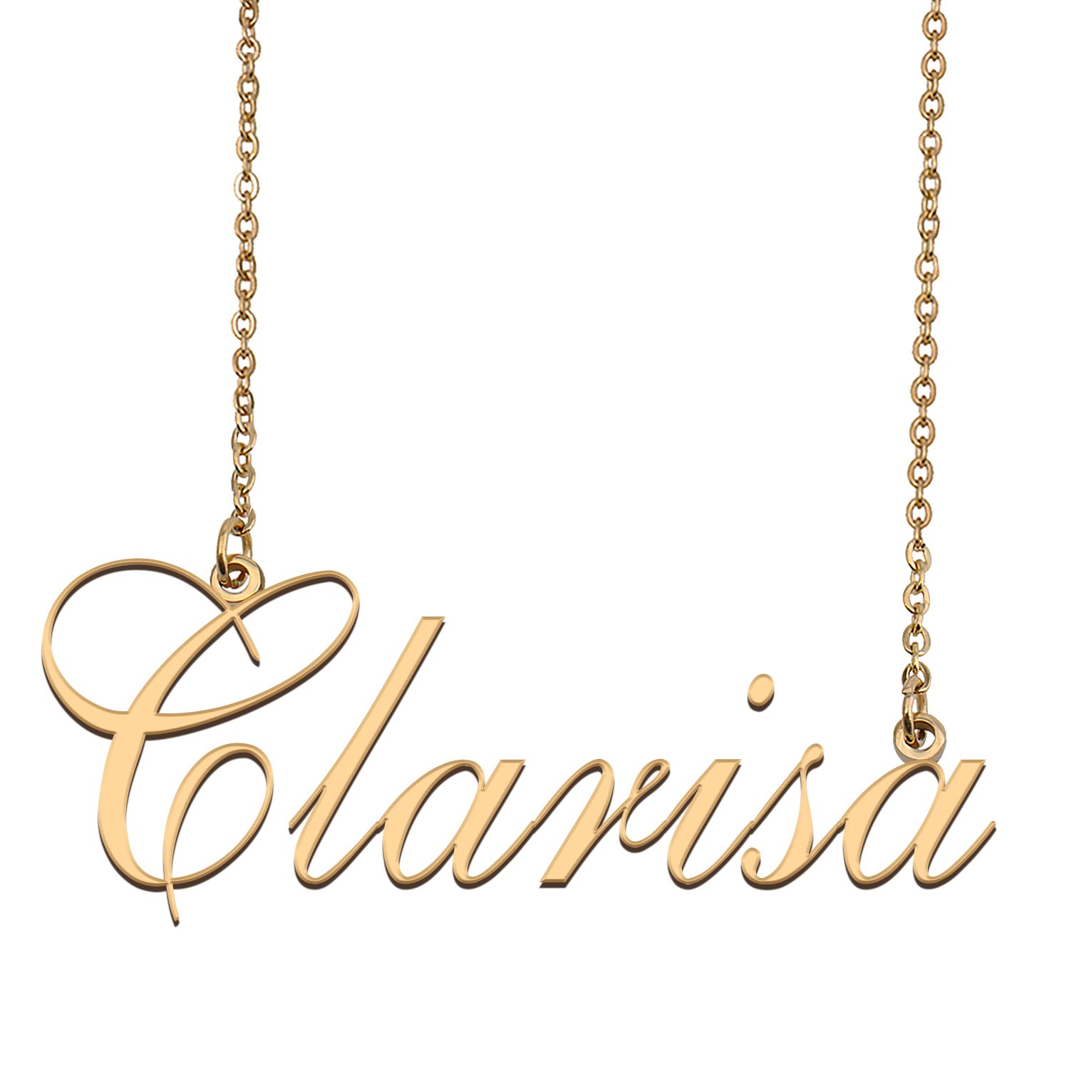 Custom Made Dainty My Name Necklace Best Friendship Jewelry Gifts for Her Clarisa