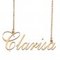 Custom Made Dainty My Name Necklace Best Friendship Jewelry Gifts for Her Clarisa