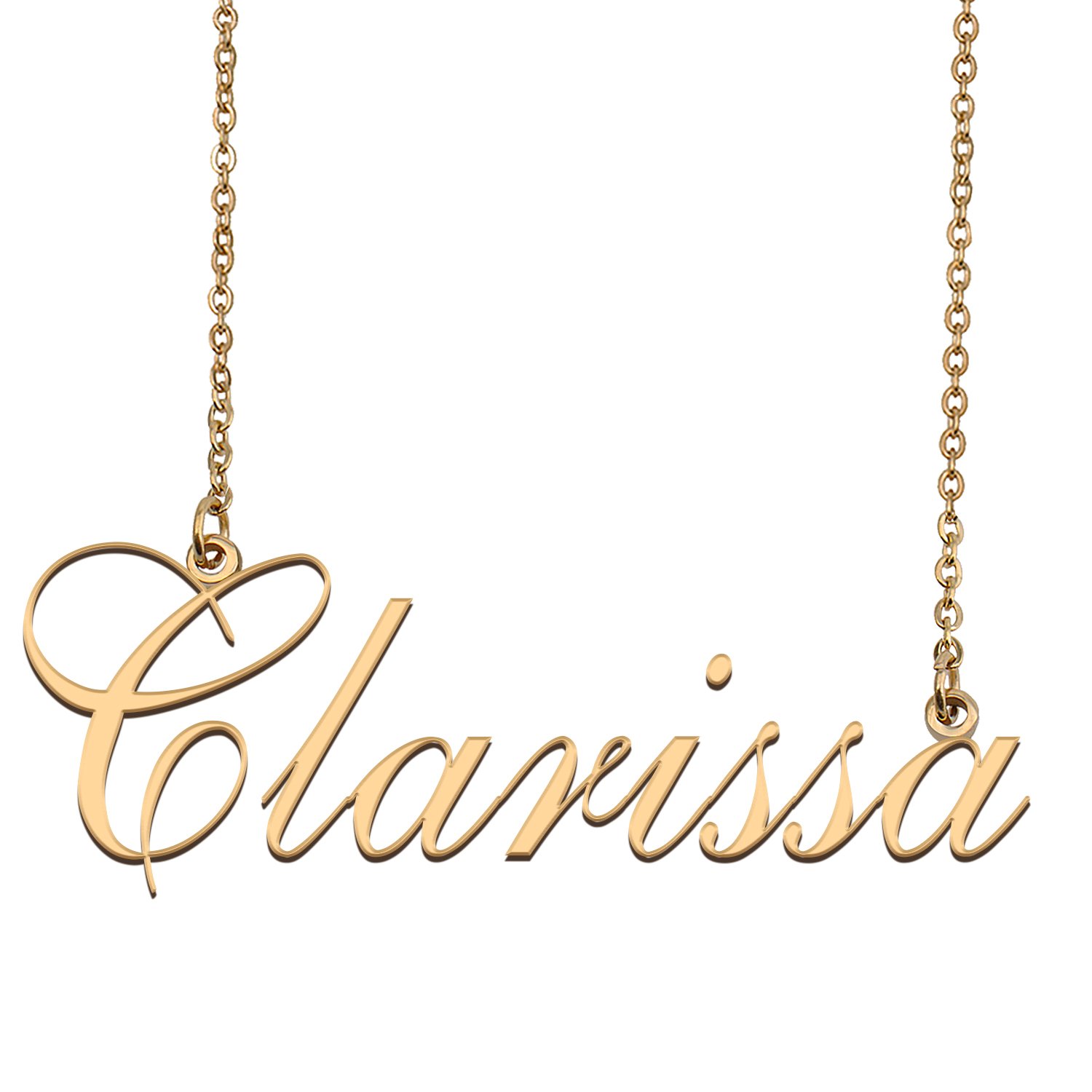 Custom Made Dainty My Name Necklace Best Friendship Jewelry Gifts for Her Clarissa