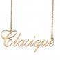 Custom Made Dainty My Name Necklace Best Friendship Jewelry Gifts for Her Clasique