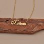 Custom Made Dainty My Name Necklace Best Friendship Jewelry Gifts for Her Claudel