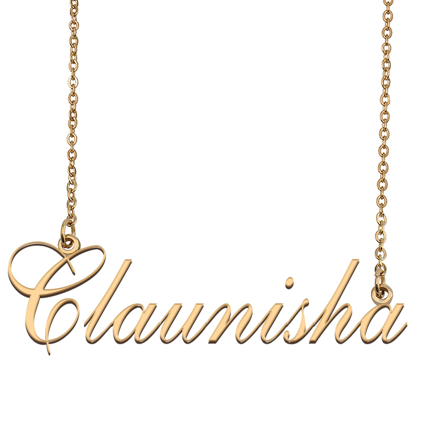 Custom Made Dainty My Name Necklace Best Friendship Jewelry Gifts for Her Claunisha