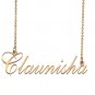 Custom Made Dainty My Name Necklace Best Friendship Jewelry Gifts for Her Claunisha