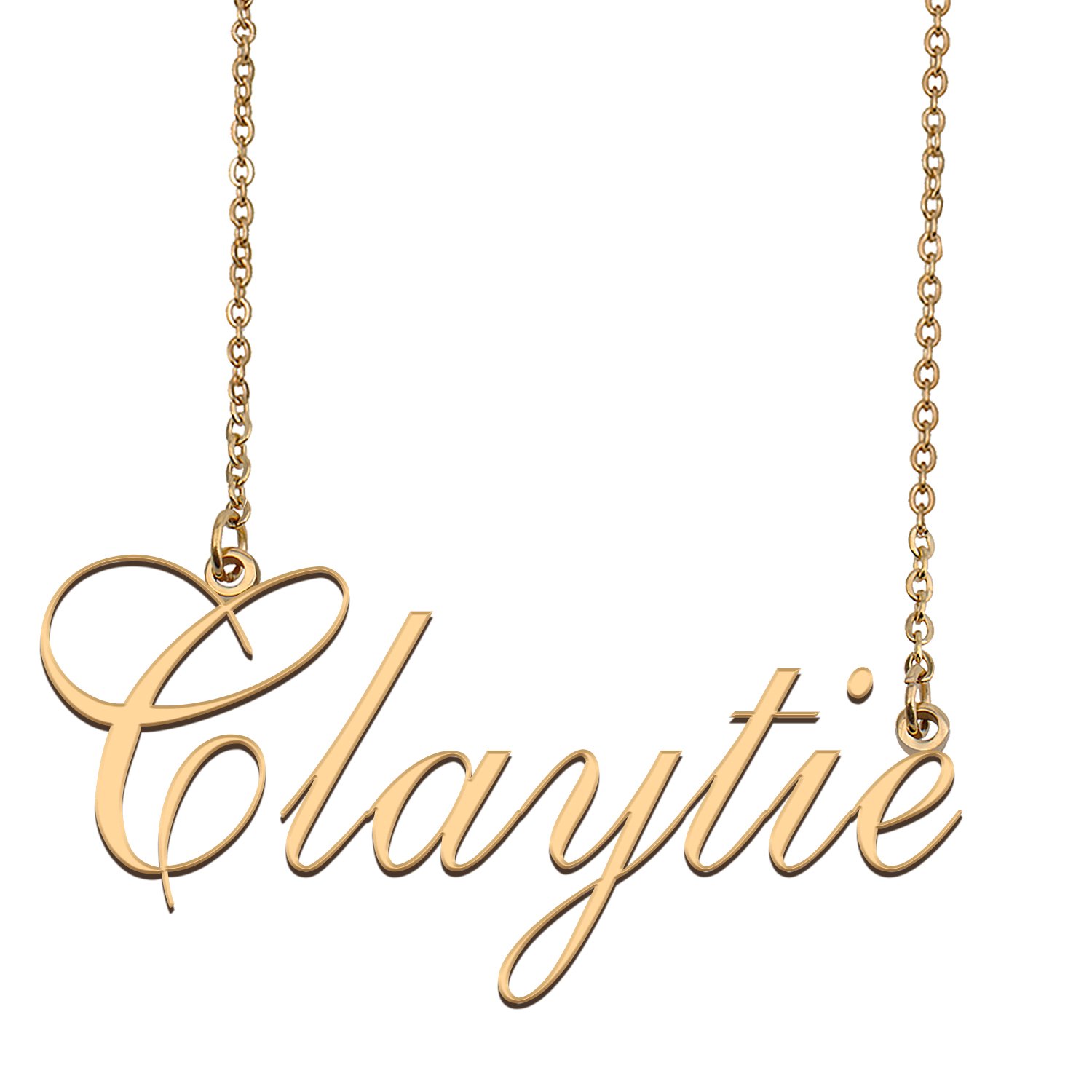 Custom Made Dainty My Name Necklace Best Friendship Jewelry Gifts for Her Claytie