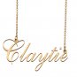 Custom Made Dainty My Name Necklace Best Friendship Jewelry Gifts for Her Claytie