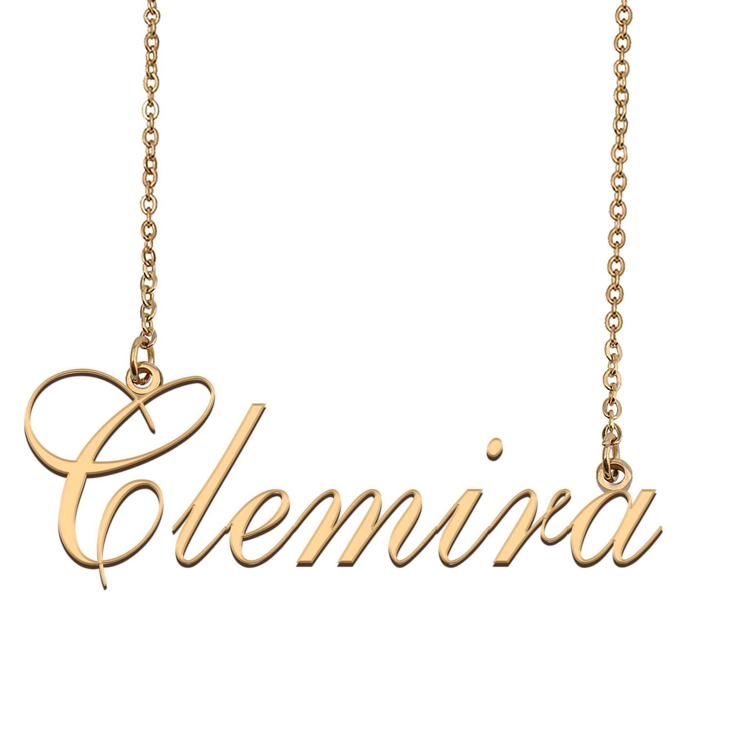 Custom Made Dainty My Name Necklace Best Friendship Jewelry Gifts for Her Clemira