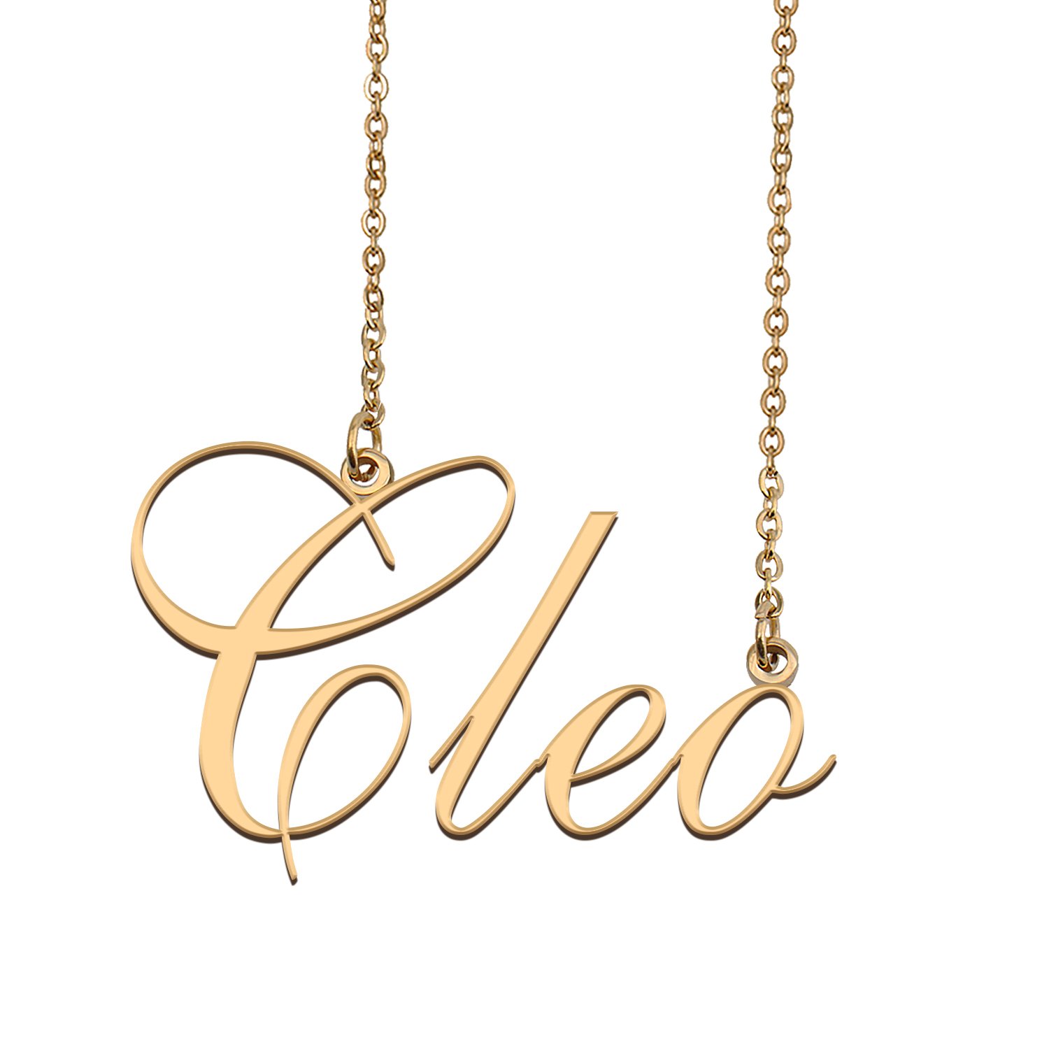 Custom Made Dainty My Name Necklace Best Friendship Jewelry Gifts for Her Cleo