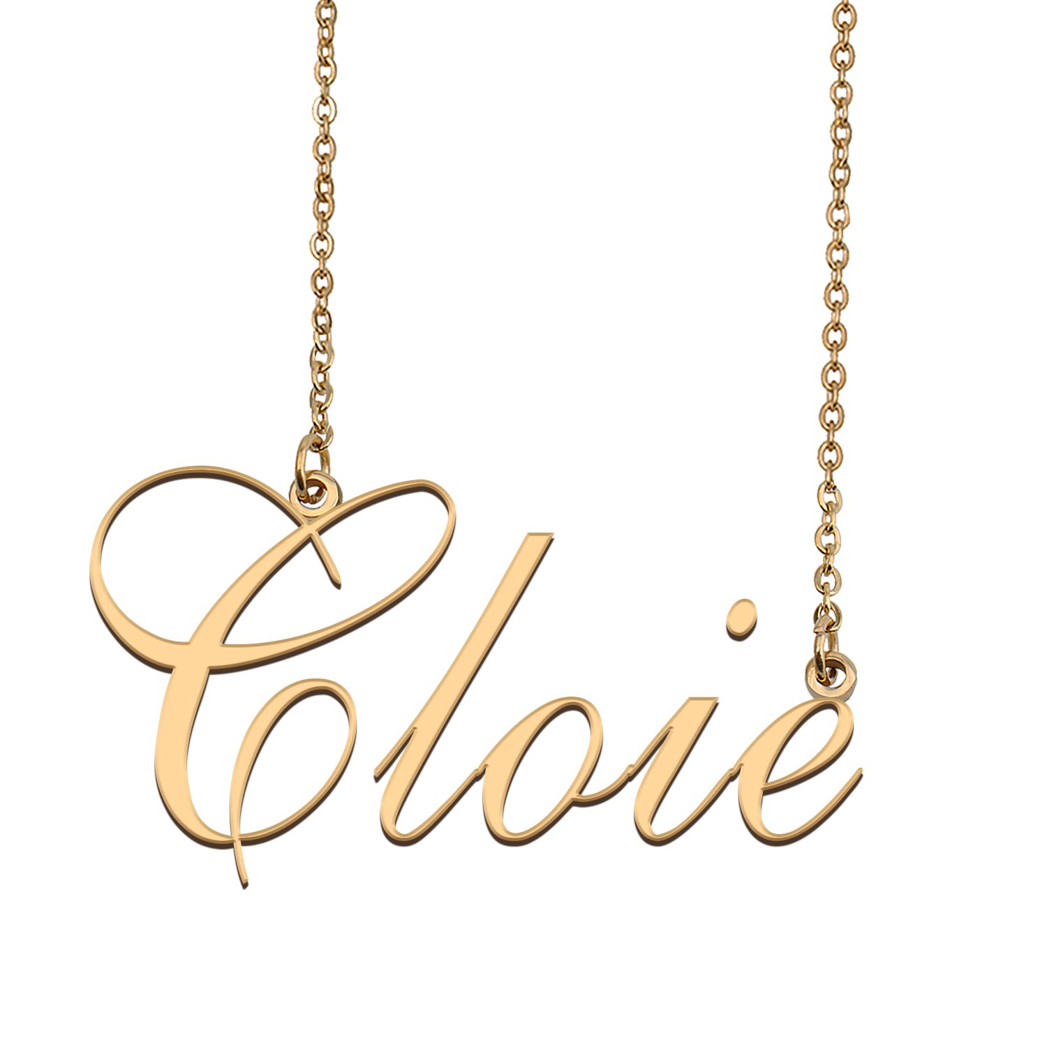 Custom Made Dainty My Name Necklace Best Friendship Jewelry Gifts for Her Cloie